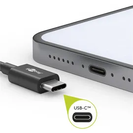 goobay USB-C 0,5 m Schwarz