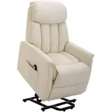 Homcom Aufstehsessel Kunstleder, Schaumstoff