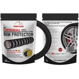 Aroba Rimblades Original SCHWARZ NEU 2024 universal FELGENSCHUTZ & STYLING Felgenschutzring Alu Felgen Ringe Felgenrandaufkleber Felgenstyling Felgenhornschutz Rim Protector Ringz