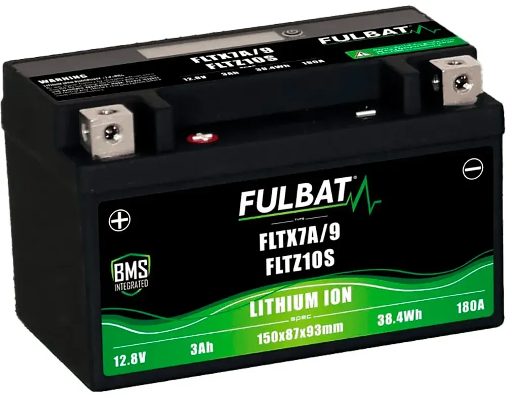 Fulbat Fltx7a/9-fltz10s Lithiumbatterie - Black - One Size