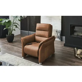 Hukla Sessel Corina Leder 92 x 112 x 90 cm Braun elektrisch