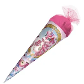 ROTH Motivschultüte, Einhorn Beauty, 50cm