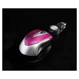 Verbatim Go Mini Optical Travel Mouse hot pink