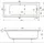 Vitra Integra Badewanne 175 x 70 cm (54200001000)