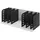 Styro Sortierstation Styrorac grau/schwarz 7 St.