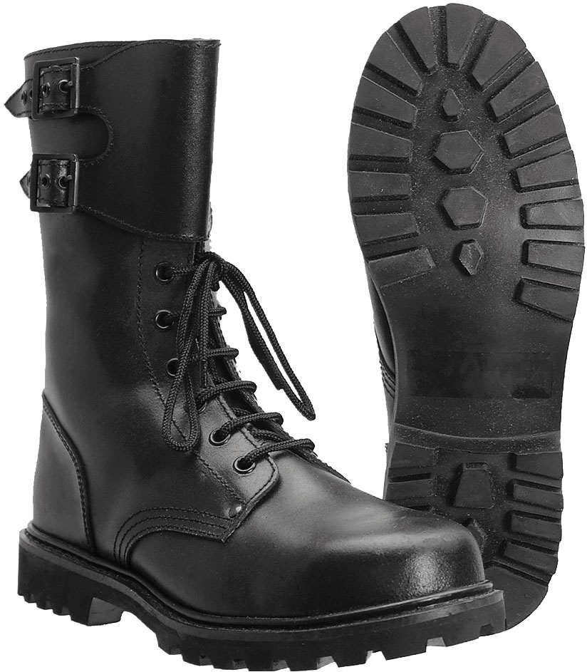 Mil-Tec French Combat, bottes - Noir - 44 EU