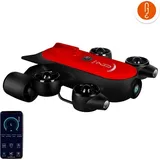 Geneinno T1-Pro 150m 4K Unterwasserdrohne Red