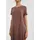 QS Maxikleid Jerseykleid Rosa XL