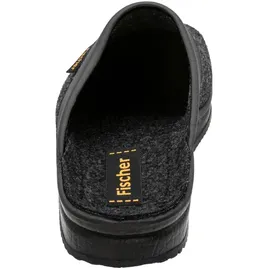 Fischer Andy, Herren Pantoffeln, Schwarz (anthrazit 205), 42 EU (7.5 UK)