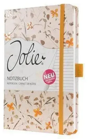 sigel Notizbuch Jolie® Bloom Orange 135 x 203mm liniert