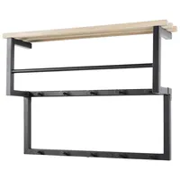 Spinder Wandgarderobe RIZZOLI XS Schwarz