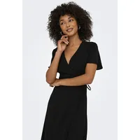 Only Wickelkleid Schwarz 34