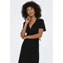 Only Wickelkleid Schwarz 34
