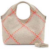Freds Bruder Happy Weave Henkeltasche Leder Orange