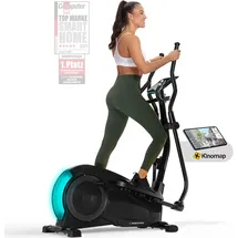 Sportstech Crosstrainer CX700 | 24 Widerstandsstufen | LCD-Display | Profi - Schwarz