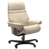 STRESSLESS Bürostuhl Sunrise Office Leder Beige Batick Cream M (Medium)