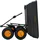 Westmann Prakta M Gartenwagen 125L schwarz