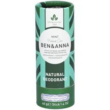 Ben & Anna Deodorant Minze Stick 40 g