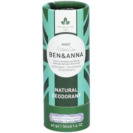 Ben & Anna Deodorant Minze Stick 40 g