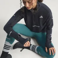 Adidas Adi365 Running Climawarm+ Laufshirt mit Reißverschluss bis zur