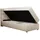 panda möbel Boxspringbett 90x200 mit Bettkast und Topper - Beige,