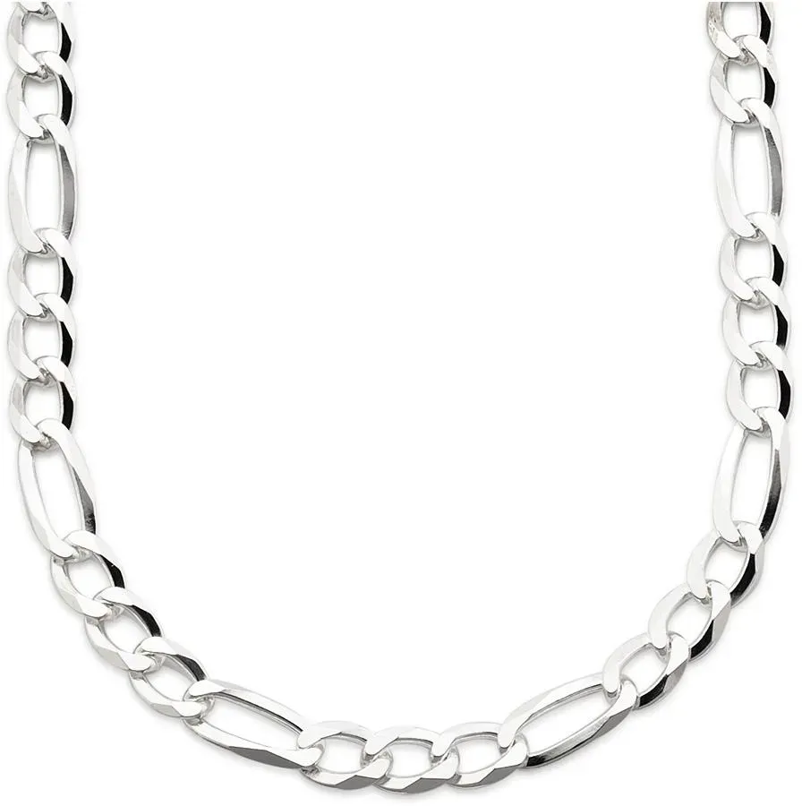 Bruno Banani Kette ohne Anhänger »Schmuck Geschenk Silber 925 Halsschmuck Halskette Figarokette« Bruno Banani silberfarben 55