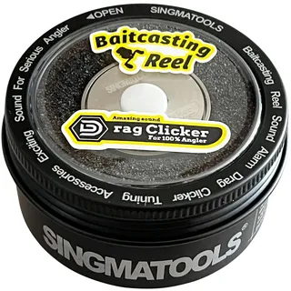 SINGMATOOLS Drag Clicker Kit für Shimano Curado DC, Tranx, 21 Scorp.DC 19 Scorp.MGL Angelrolle - Ersatzteile Baitcasting Combo Angelausrüstung