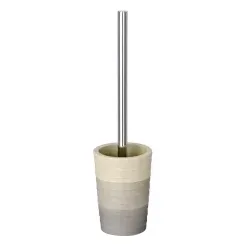 WENKO Cuzco WC-Garnitur 21295100 , Grau/ Beige