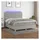 vidaXL Boxspringbett 180 x 200 cm Hellgrau