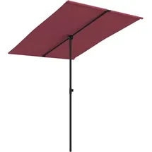 furnicato 200 x 150 cm Bordeauxrot
