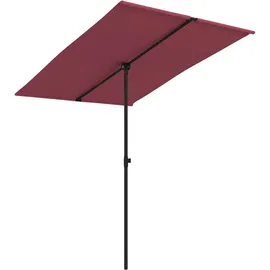 furnicato 200 x 150 cm Bordeauxrot