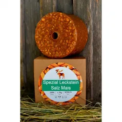 Wildlutscher Spezialleckstein Salz Mais