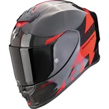 Scorpion EXO-R1 Evo Carbon Air Rally Integralhelm - Schwarz/Rot - L