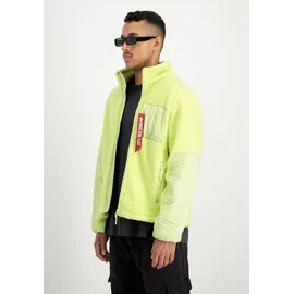 Alpha Industries Sherpa Jacke Arctic Lime 2XL