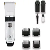 Camry Trimmer Set mit 4 Aufsätzen Pflege-Set für Haustiere Weiß