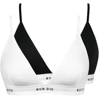 NUR DIE Damen Soft-BH Sportiv 2er Pack