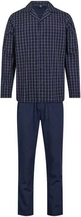 JBS Pyjama gewebt Marine 2XL