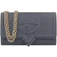 Chiara Ferragni Eyelike Bags Clutch Polyurethan Blue