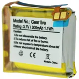 AccuCell Akku passend für Samsung Gear Live, SM-R382, Samsung EB-BR382FBE, Lithium Polymer Akku 3,7 Volt 300mAh