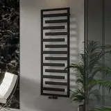 Zehnder Badheizkörper Tetris 110 x 50 mm schwarz matt