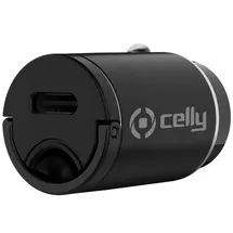 CELLY KFZ-Ladekabel 1,2m Schwarz