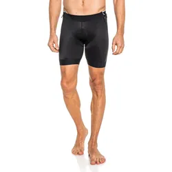 Schöffel Fahrradhose Skin Pants 8h (3D-Thermogeformtes Sitzpolster, komfortabel) kurz schwarz Herren