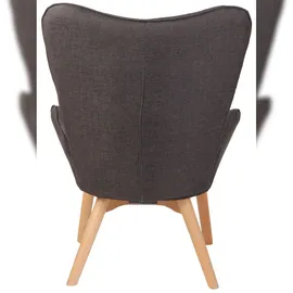 CLP Lounger Durham Stoff dunkelgrau