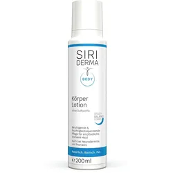 Siriderma Körperlotion Ohne Duftstoffe 200 ml