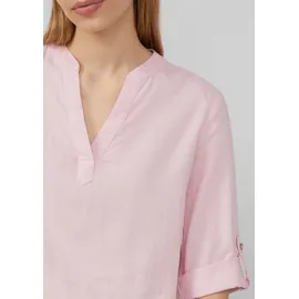 s.Oliver Leinenmix-Bluse mit Turn-up Rosa XS