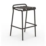 Verdea Outdoor Barhocker stapelbar bronze