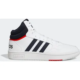 adidas Hoops 3.0 Mid Cloud White / Legend Ink / Vivid Red 46