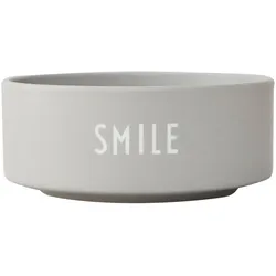 Design Letters - Snack Schale, Smile / cool gray