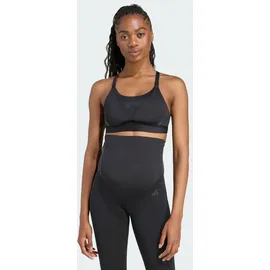 adidas Powerimpact Luxe Medium-Support Maternity Sport-BH schwarz|grau M (A-B)