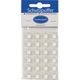 Hansi-Siebert GmbH & Co. KG Schutzpuffer Clear 12,6mm Ku.transp.Quadrat selbstkl.